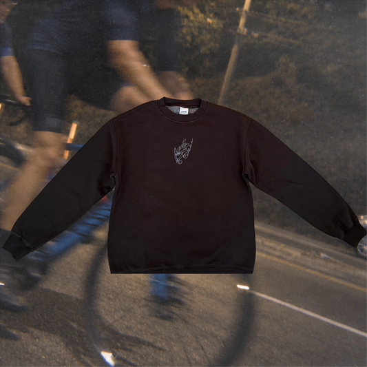 Midnight Cycling Crew Sweater