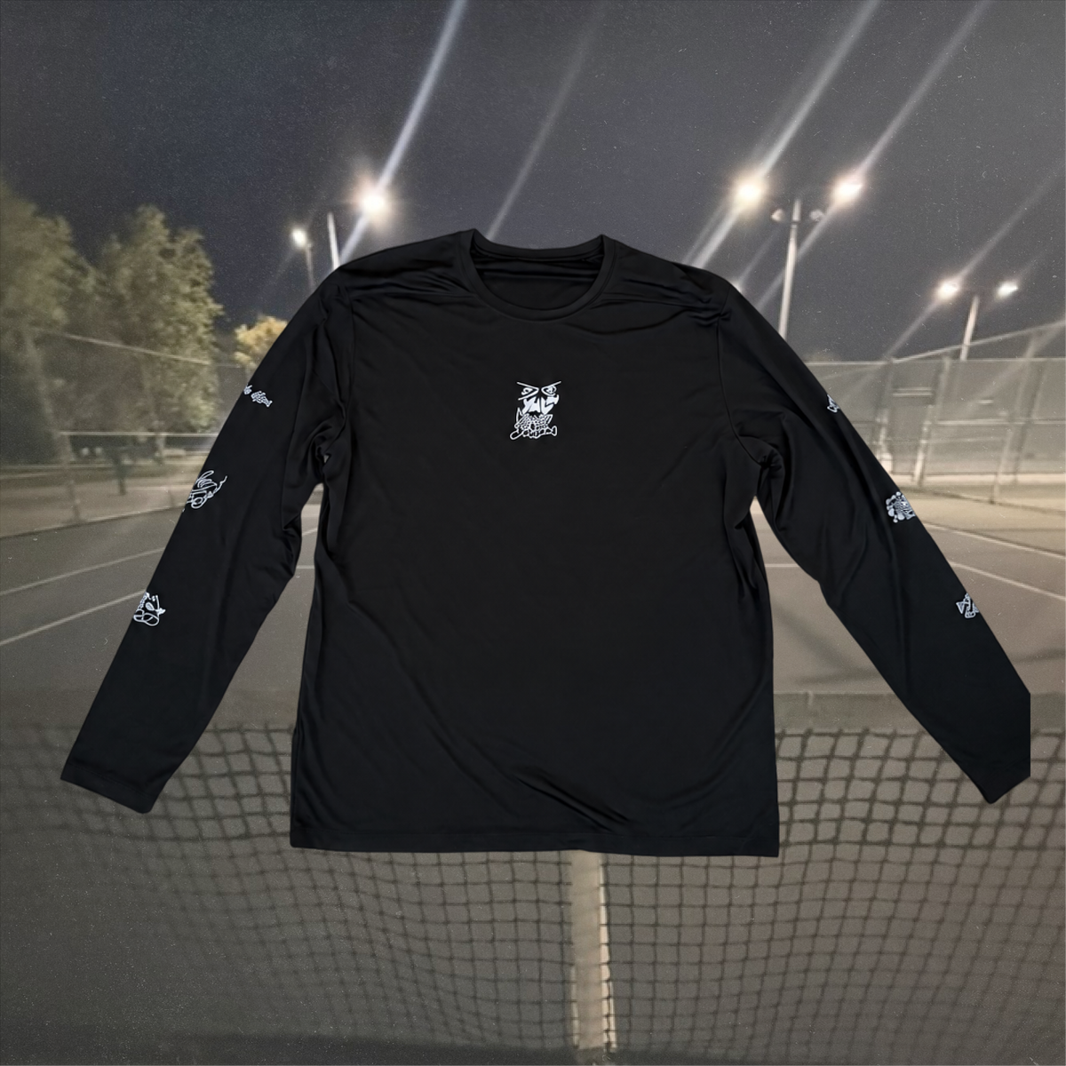 Midnight YALA Long Sleeve Tech Tee